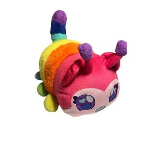 Rainbow Caterpillar Safari MeeMeows Aphmau Plush Toy 11” Limited Retired 2024